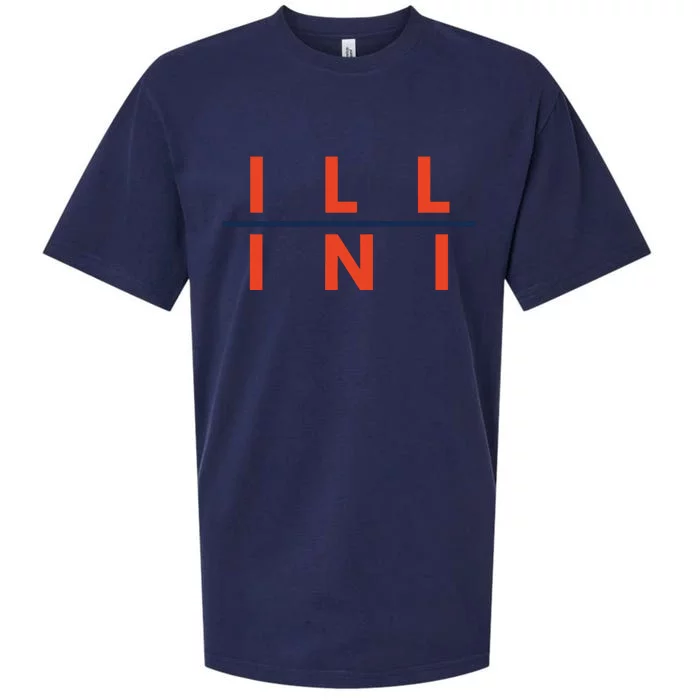 Illinois Fans Sueded Cloud Jersey T-Shirt