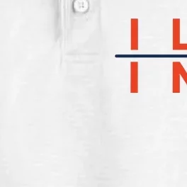 Illinois Fans Dry Zone Grid Performance Polo