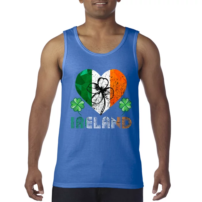 Irish Flag I Love Ireland Tees St Patrick's Gift Tank Top