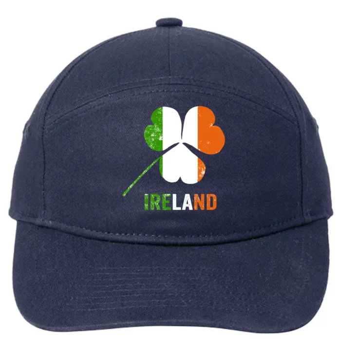 Irish Flag I Love Ireland Tees St Patrick's Gift 7-Panel Snapback Hat