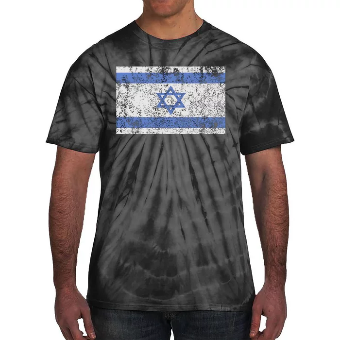 Israeli Flag Israel Jewish Star Of David Jerusalem Tie-Dye T-Shirt