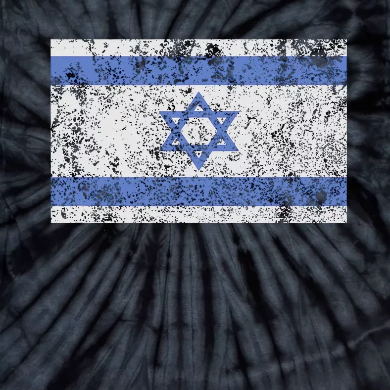 Israeli Flag Israel Jewish Star Of David Jerusalem Tie-Dye T-Shirt