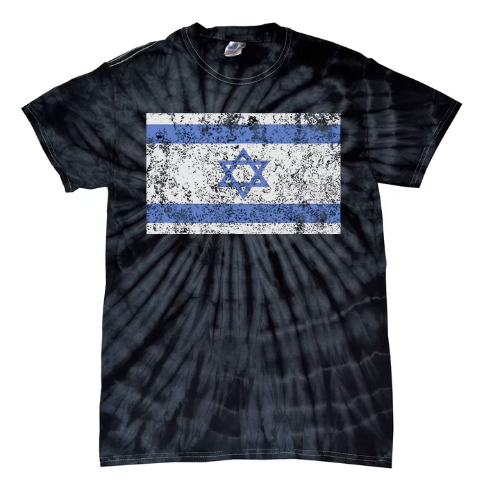 Israeli Flag Israel Jewish Star Of David Jerusalem Tie-Dye T-Shirt