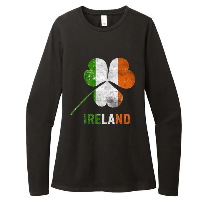 Irish Flag I Love Ireland Tees St Patrick's Funny Gift Womens CVC Long Sleeve Shirt