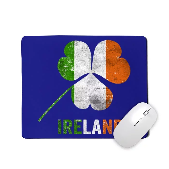 Irish Flag I Love Ireland Tees St Patrick's Funny Gift Mousepad