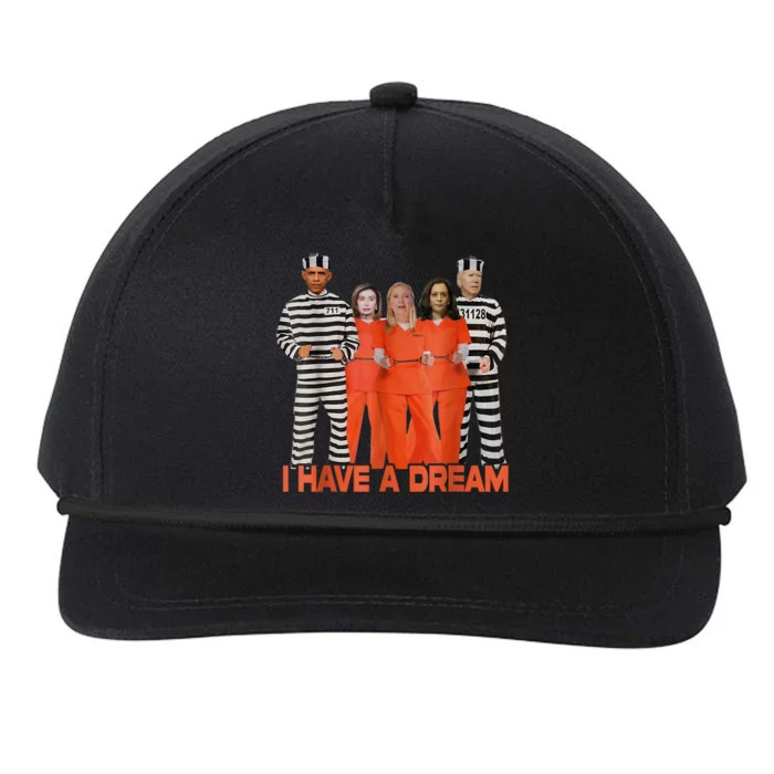 Its Funny I Have A Dream American Dream Snapback Five-Panel Rope Hat