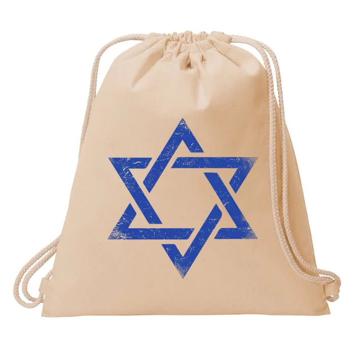 Israeli Flag Israel Jewish Symbol Star Of David Pride Israel Drawstring Bag