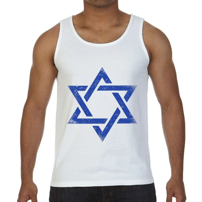 Israeli Flag Israel Jewish Symbol Star Of David Pride Israel Comfort Colors® Tank Top