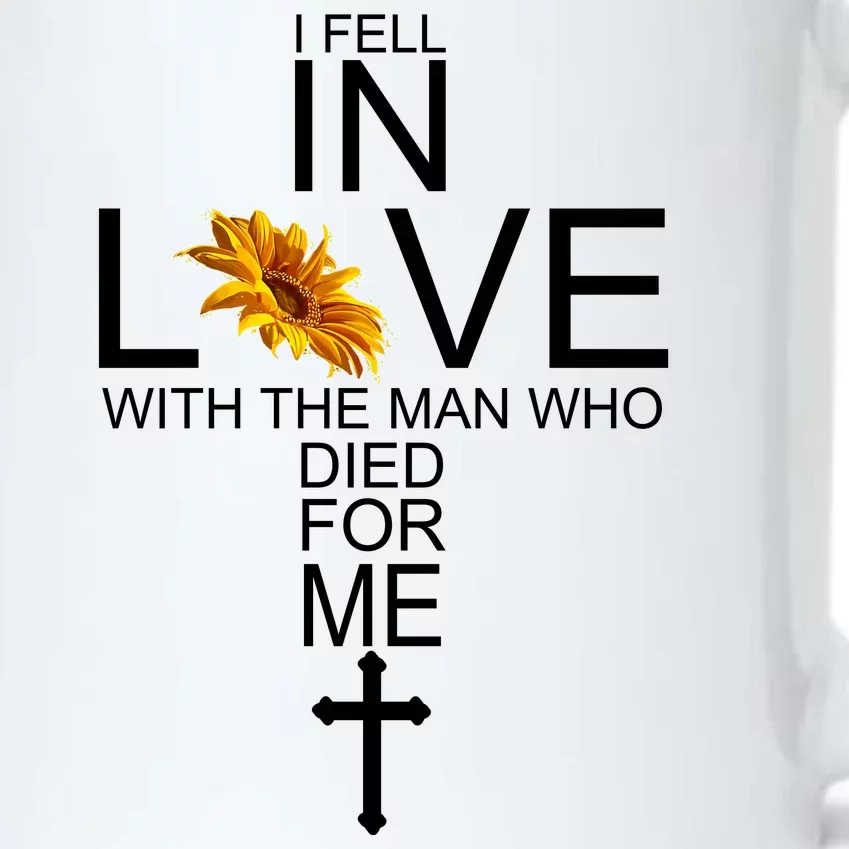 I Fell In Love With The Man Who Died For Me Black Color Changing Mug