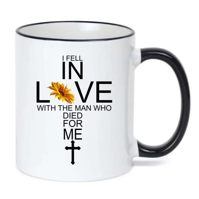 I Fell In Love With The Man Who Died For Me Black Color Changing Mug