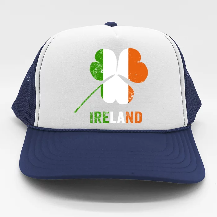 Irish Flag I Love Ireland Tees St Patrick's Gift Trucker Hat