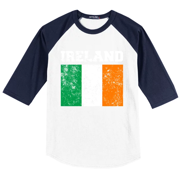 Ireland Flag Irish Flag Cool Gift Baseball Sleeve Shirt