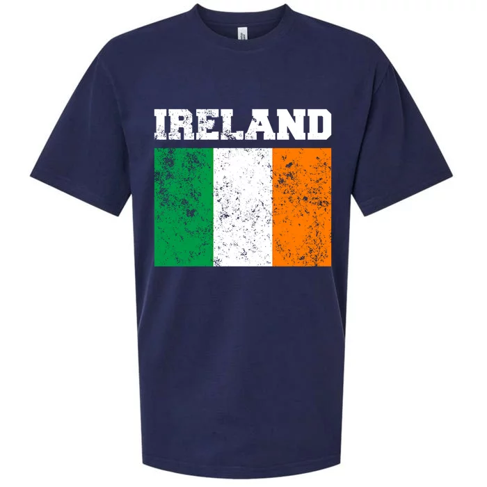 Ireland Flag Irish Flag Cool Gift Sueded Cloud Jersey T-Shirt