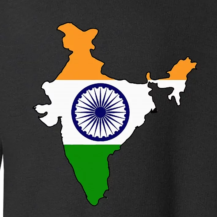 India Flag Toddler Sweatshirt