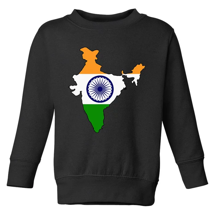 India Flag Toddler Sweatshirt