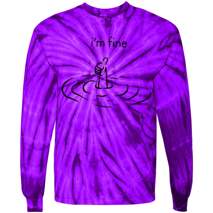 IM Fine Tie-Dye Long Sleeve Shirt