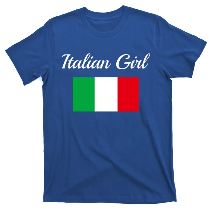 Italian Flag Italy Pride Italiangreat Giftamerican Gift T-Shirt