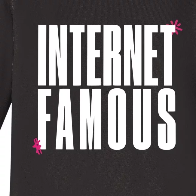 Internet Famous Icon Baby Long Sleeve Bodysuit