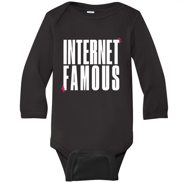 Internet Famous Icon Baby Long Sleeve Bodysuit