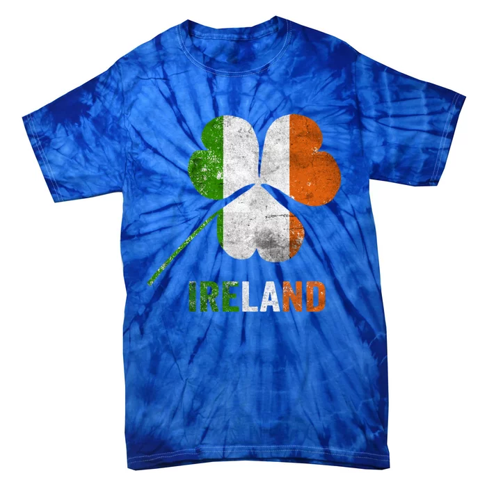 Irish Flag I Love Ireland Tees St Patrick's Cute Gift Tie-Dye T-Shirt