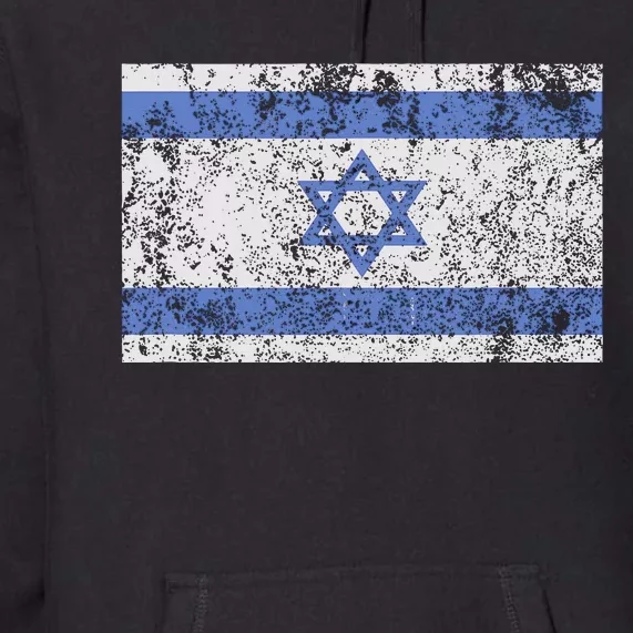 Israeli Flag Israel Jewish Star of David Jerusalem Premium Hoodie