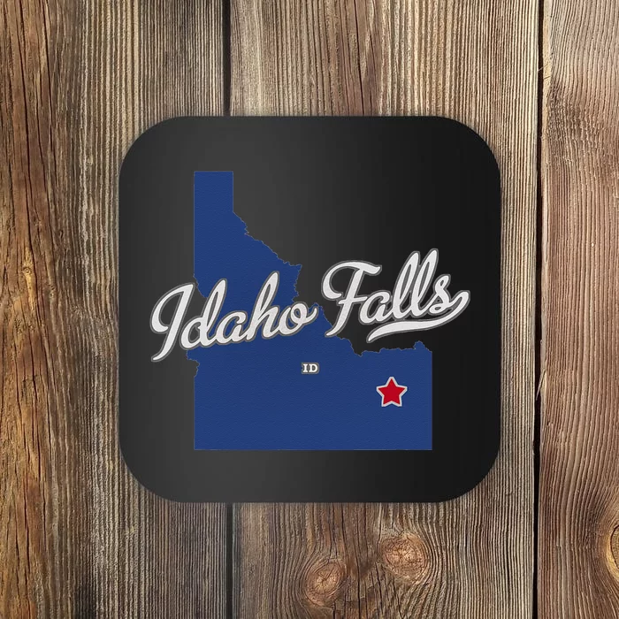 Idaho Falls Idaho ID Map Coaster