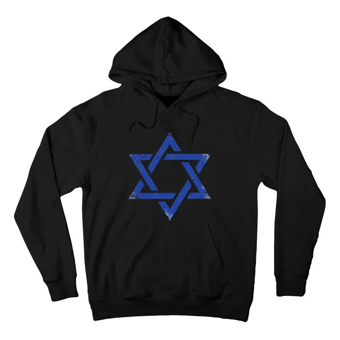 Israeli Flag Israel Jewish Symbol Star Of David Pride Israel Tall Hoodie