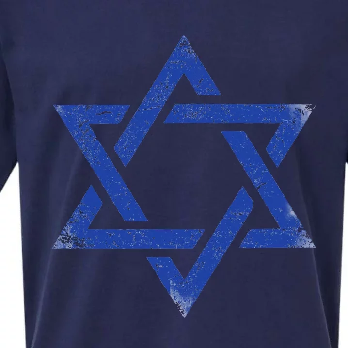 Israeli Flag Israel Jewish Symbol Star Of David Pride Israel Sueded Cloud Jersey T-Shirt