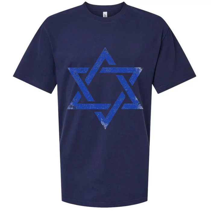 Israeli Flag Israel Jewish Symbol Star Of David Pride Israel Sueded Cloud Jersey T-Shirt