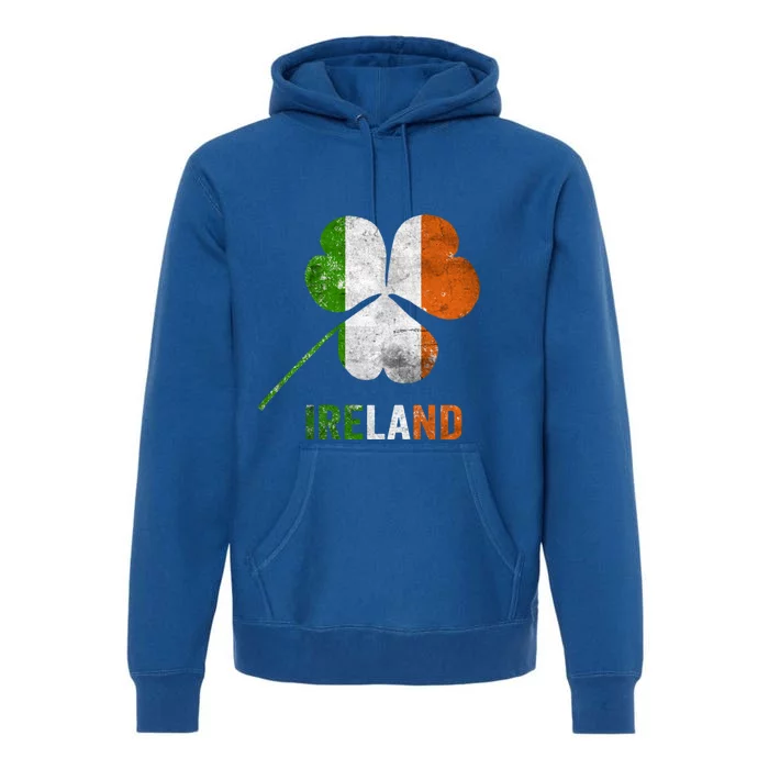 Irish Flag I Love Ireland Tees St Patrick's Gift Premium Hoodie