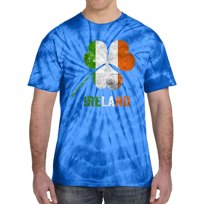 Irish Flag I Love Ireland Tees St Patrick's Gift Tie-Dye T-Shirt