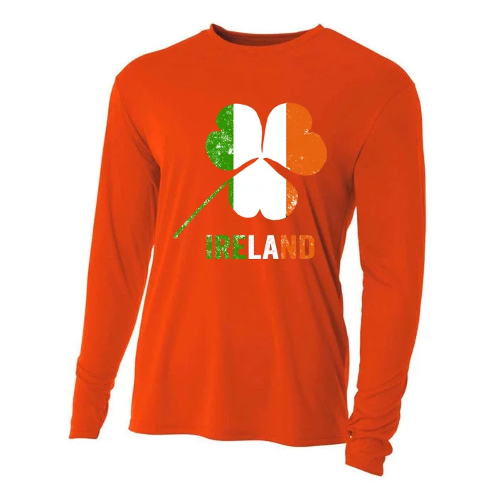 Irish Flag I Love Ireland Tees St Patrick's Gift Cooling Performance Long Sleeve Crew