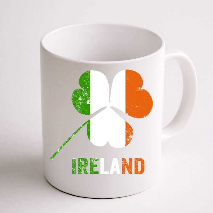 Irish Flag I Love Ireland Tees St Patrick's Gift Front & Back Coffee Mug