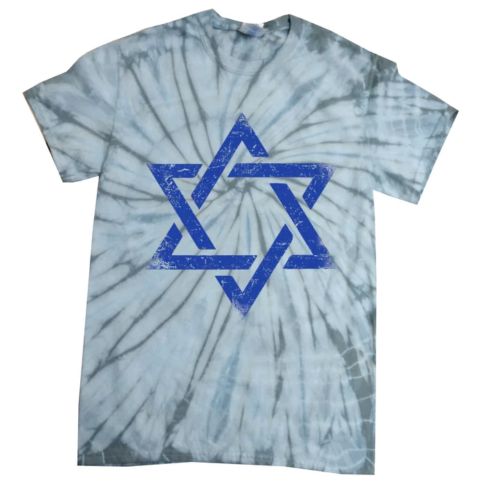 Israeli Flag Israel Jewish Symbol Star Of David Pride Israel Tie-Dye T-Shirt