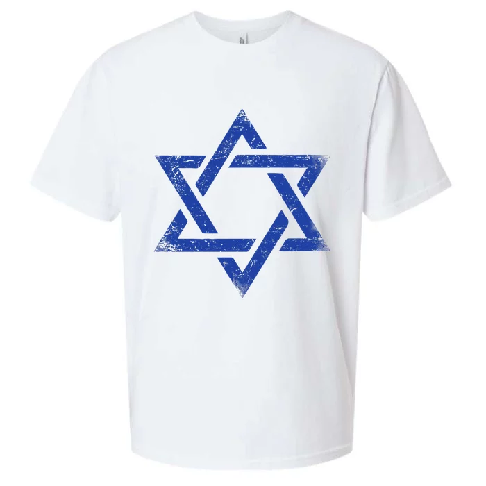 Israeli Flag Israel Jewish Symbol Star Of David Pride Israel Sueded Cloud Jersey T-Shirt