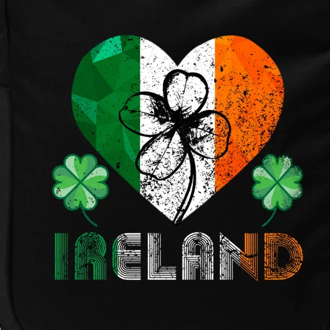 Irish Flag I Love Ireland Tees St Patrick's Funny Gift Impact Tech Backpack