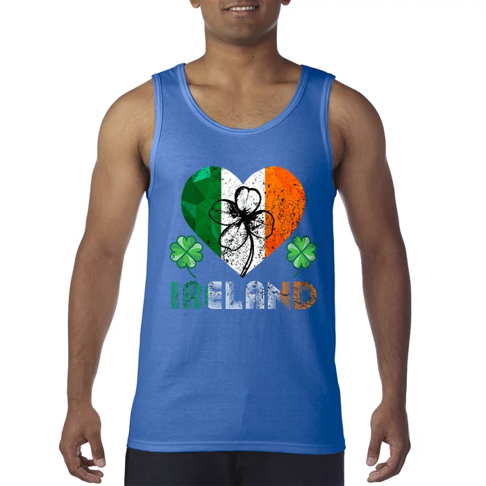 Irish Flag I Love Ireland Tees St Patrick's Funny Gift Tank Top