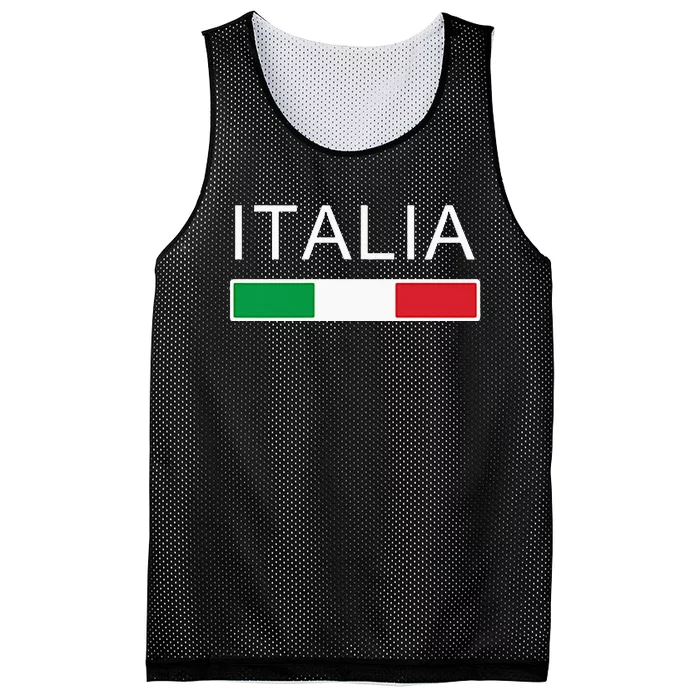 Italia Flag Italian Italy Italiano Family Heritage Mesh Reversible Basketball Jersey Tank