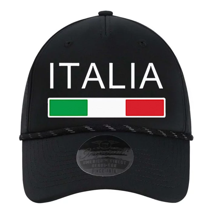 Italia Flag Italian Italy Italiano Family Heritage Performance The Dyno Cap