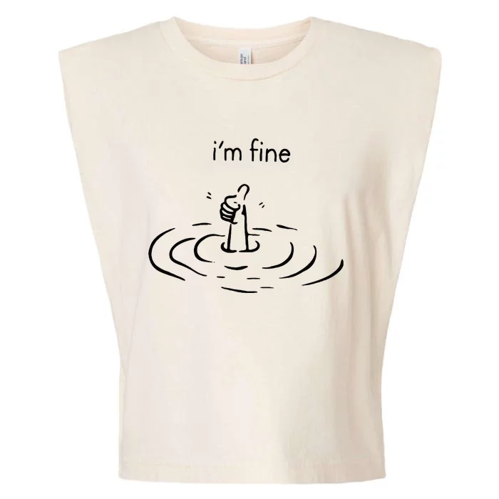 IM Fine Garment-Dyed Women's Muscle Tee