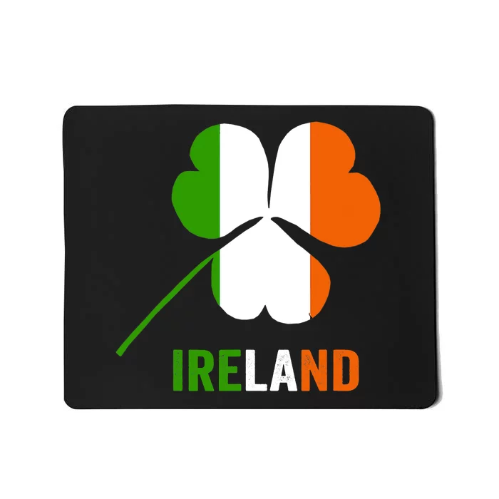 Irish Flag I love Ireland St. Patrick's Men Women Kids Mousepad