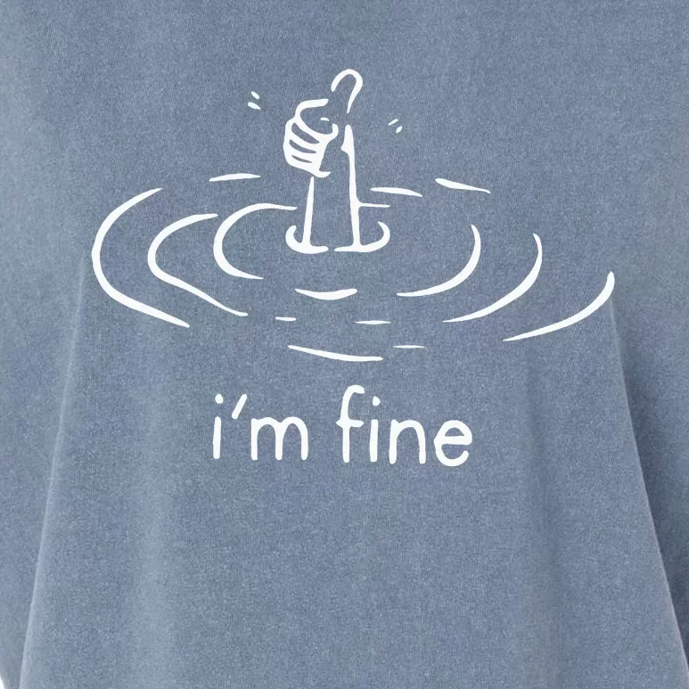 Im Fine Garment-Dyed Women's Muscle Tee