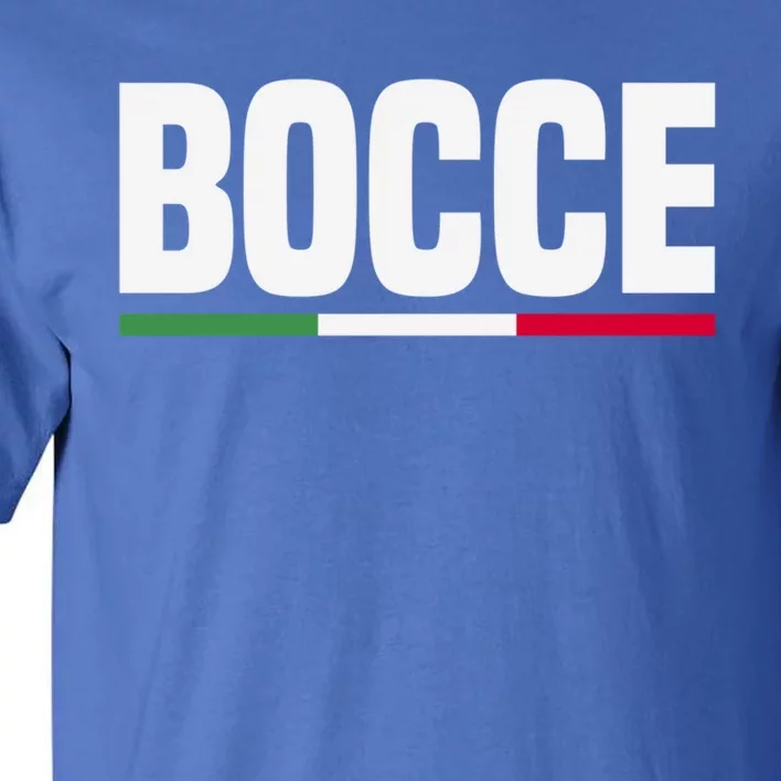 Italy Flag Italian Bocce Ball Player Meaningful Gift Tall T-Shirt