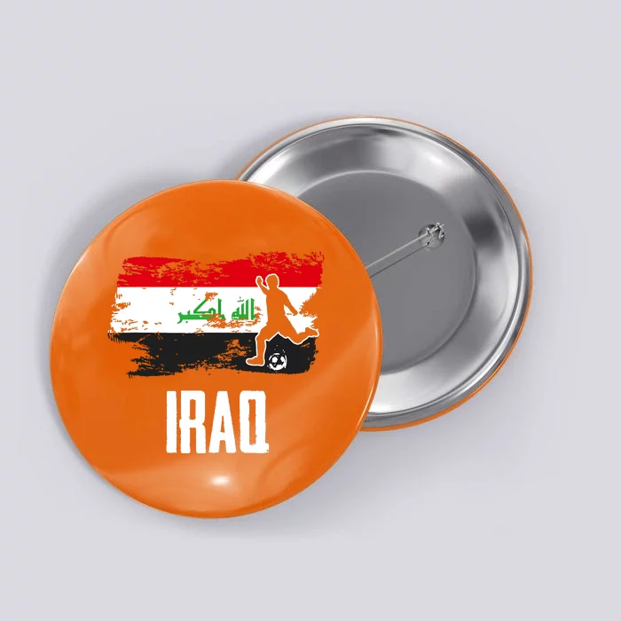 Iraq Flag Jersey Iraqi Soccer Team Iraqi Button