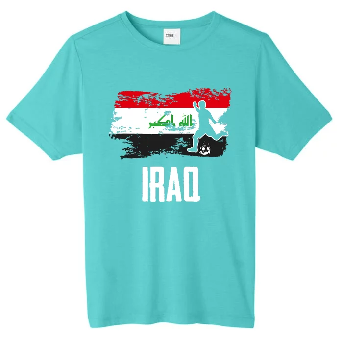 Iraq Flag Jersey Iraqi Soccer Team Iraqi ChromaSoft Performance T-Shirt