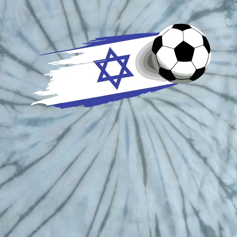 Israel Flag Jersey Israeli Soccer Team Israeli Tie-Dye T-Shirt