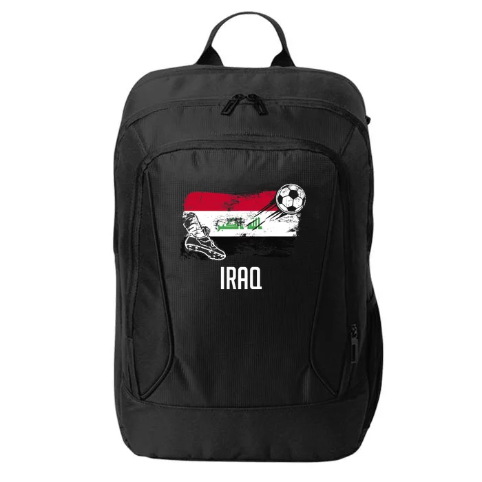 Iraq Flag Jersey Iraqi Soccer Team Iraqi City Backpack