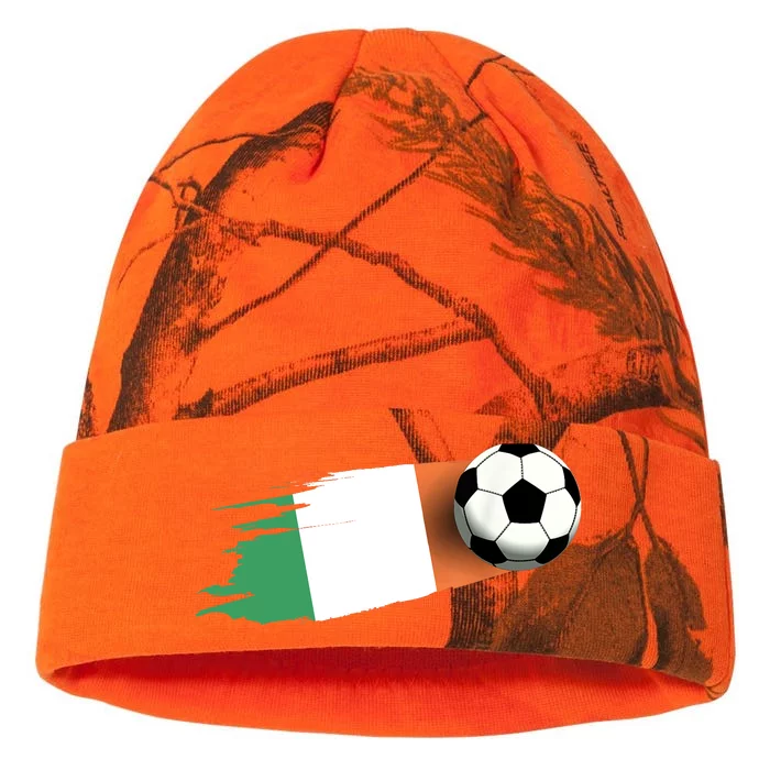 Ireland Flag Jersey Ireland Soccer Team Ireland Kati - 12in Camo Beanie