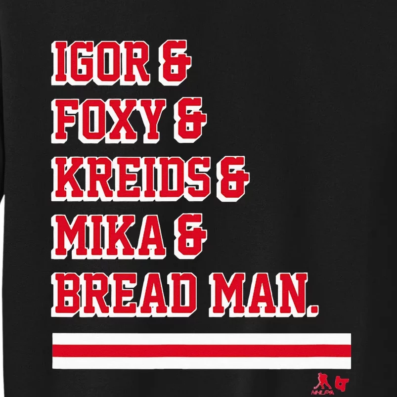 Igor & Foxy & Kreids & Mika & Bread Man New York Hockey Sweatshirt