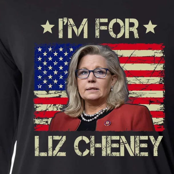 IM For Liz Cheney Liz Cheney For President 2024 Cooling Performance Long Sleeve Crew